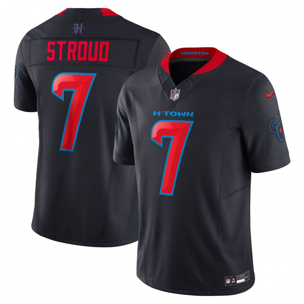 C.J. Stroud Houston Texans Nike 2nd Alternate Vapor F.U.S.E. Limited Jersey - Navy-GridironStore